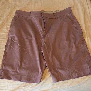 Nike Men's Flat Front Shorts in Brown
